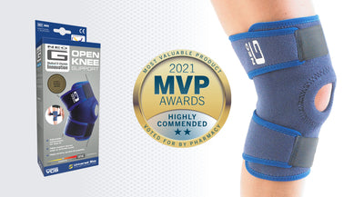Award winning knee support, recommended by experts