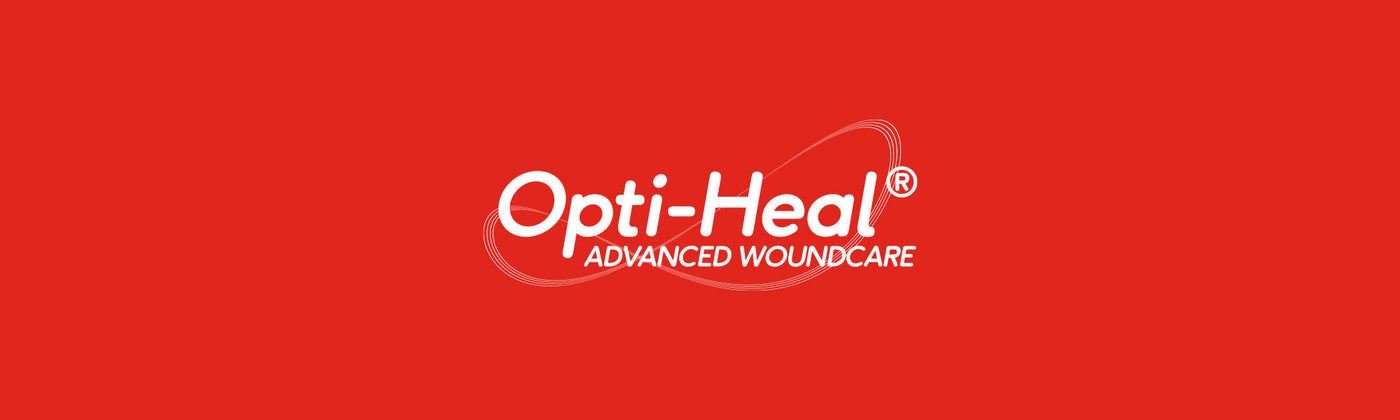 "Opti-Heal Advanced Woundcare" logo