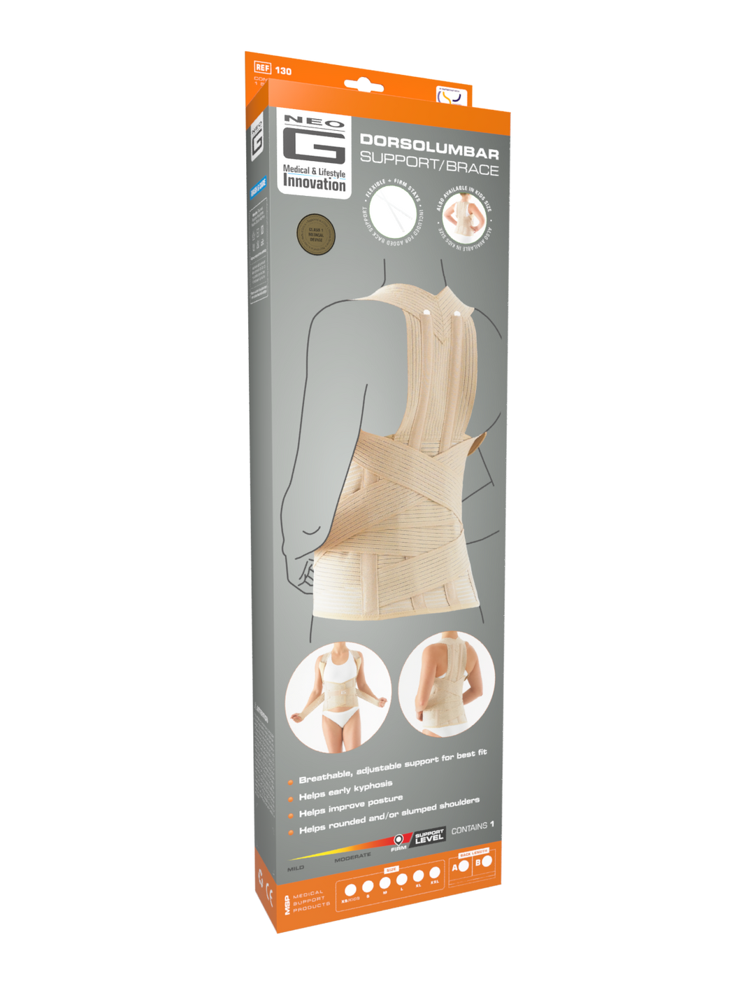 Neo G Dorsolumbar Support Brace Neo G USA