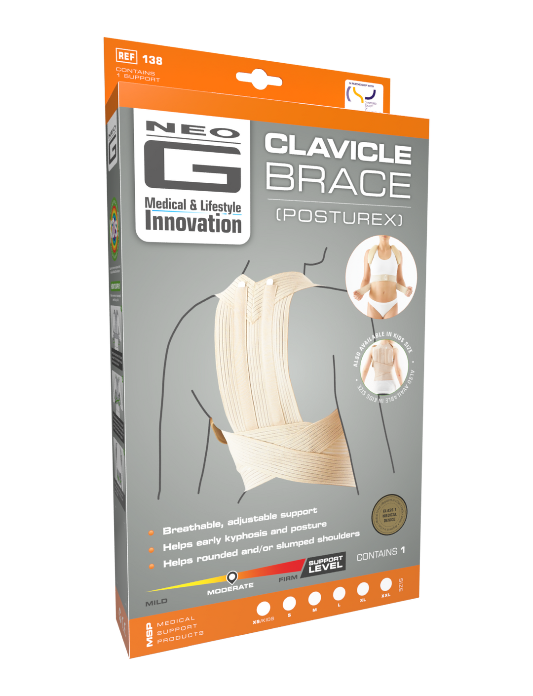 Neo G Clavicle Brace (Posturex) – Neo G USA
