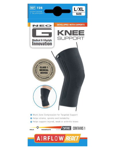 The Airflow React Knee Support Box