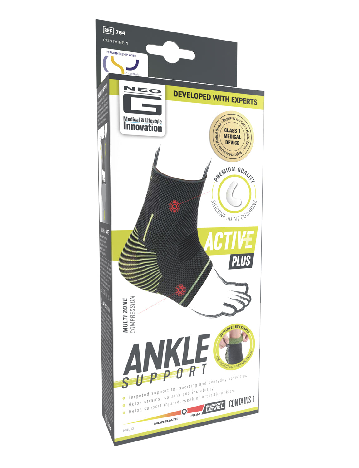 Neo G Active Plus Ankle Support box