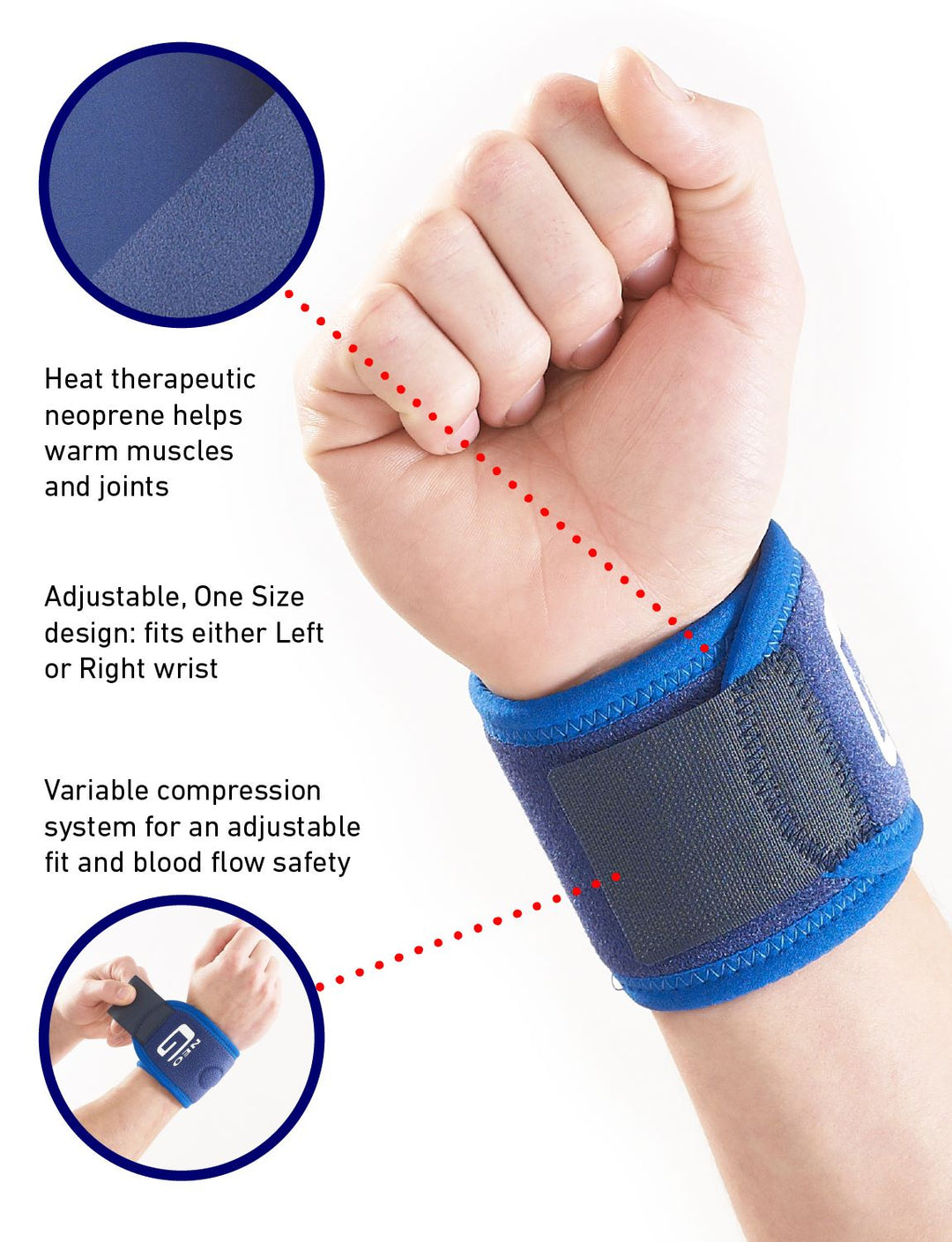 Wrist Support Band | Wrist Support Strap | Neo G USA