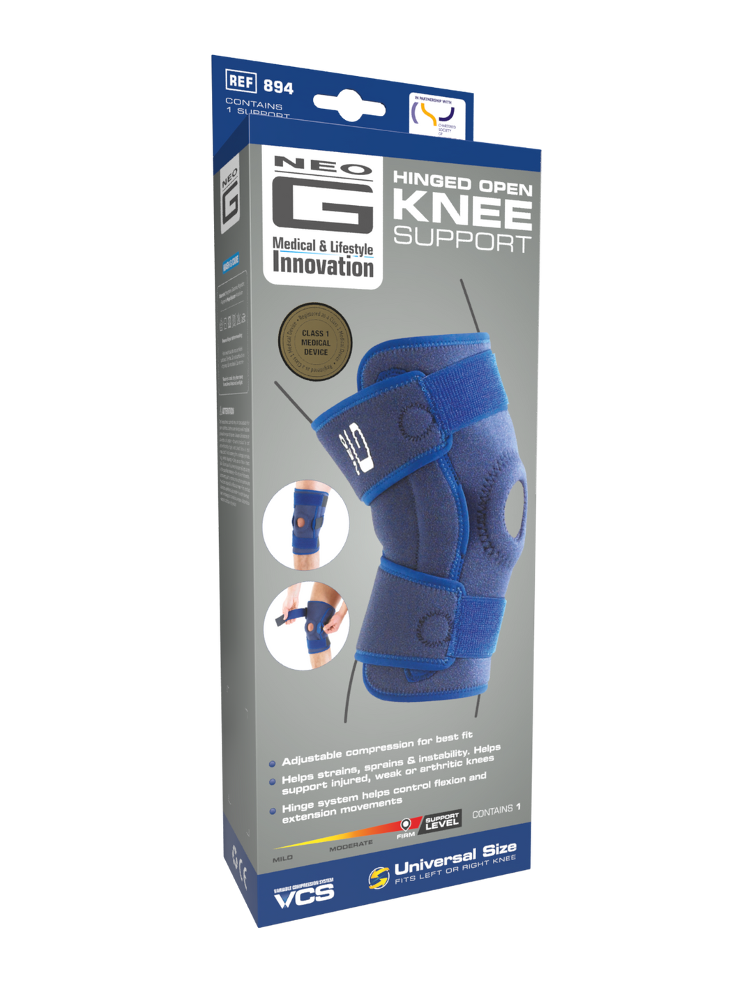 A38grate＋38GT310 Hinged Knee Support Brace | Neo G USA
