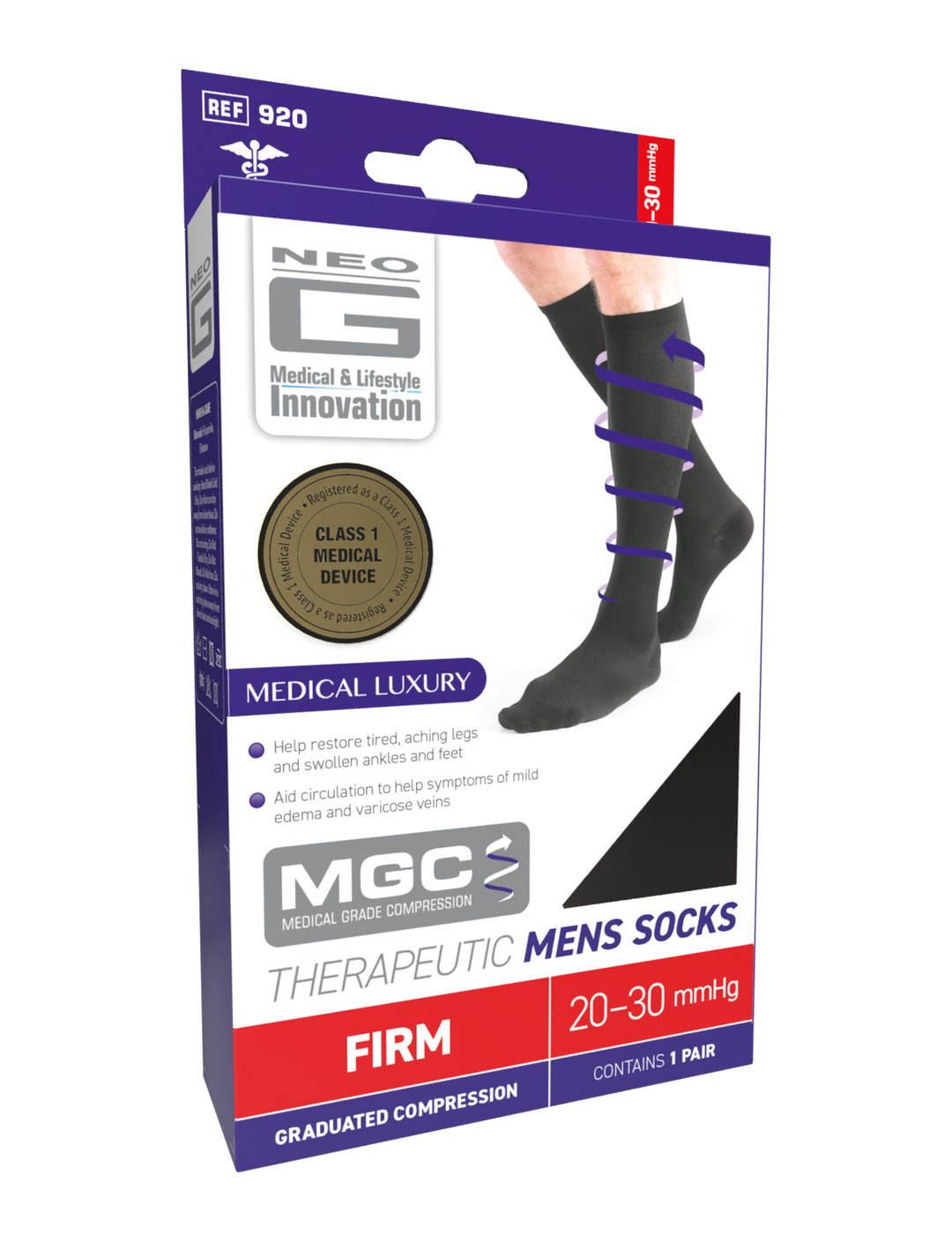 OrthoSleeve Compression Socks 15-20 MmHg - Medical Grade For Men & Women