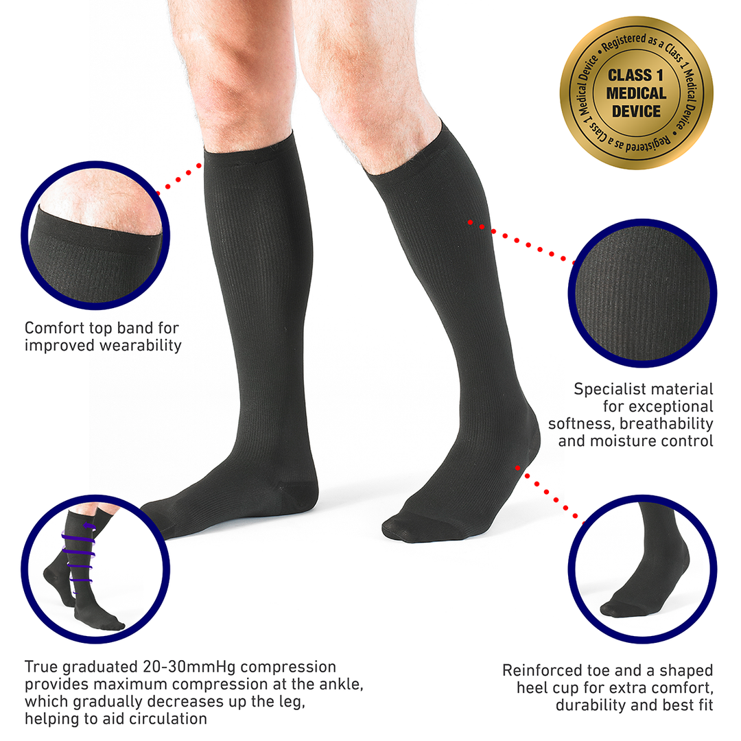 Compression Socks for Men 20-30mmHg | Neo G USA