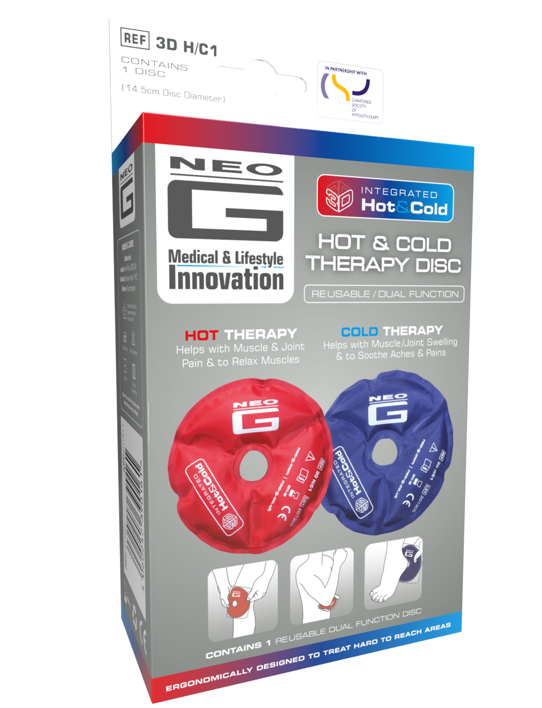 Hot or Cold Compress | Therapy Disc | Neo G USA