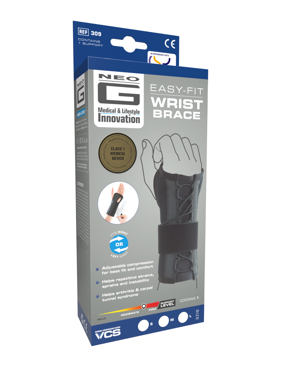Easy-Fit Wrist Brace