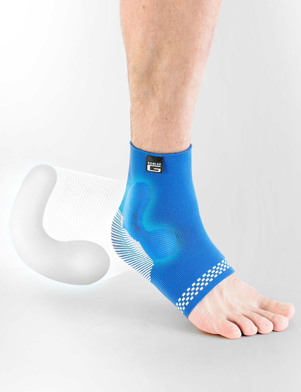 Airflow Plus Ankle Support with Silicone Joint Cushions