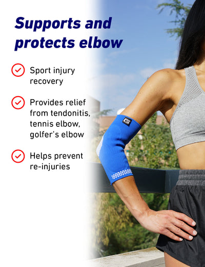 Airflow Plus Elbow Support with Silicone Joint Cushions