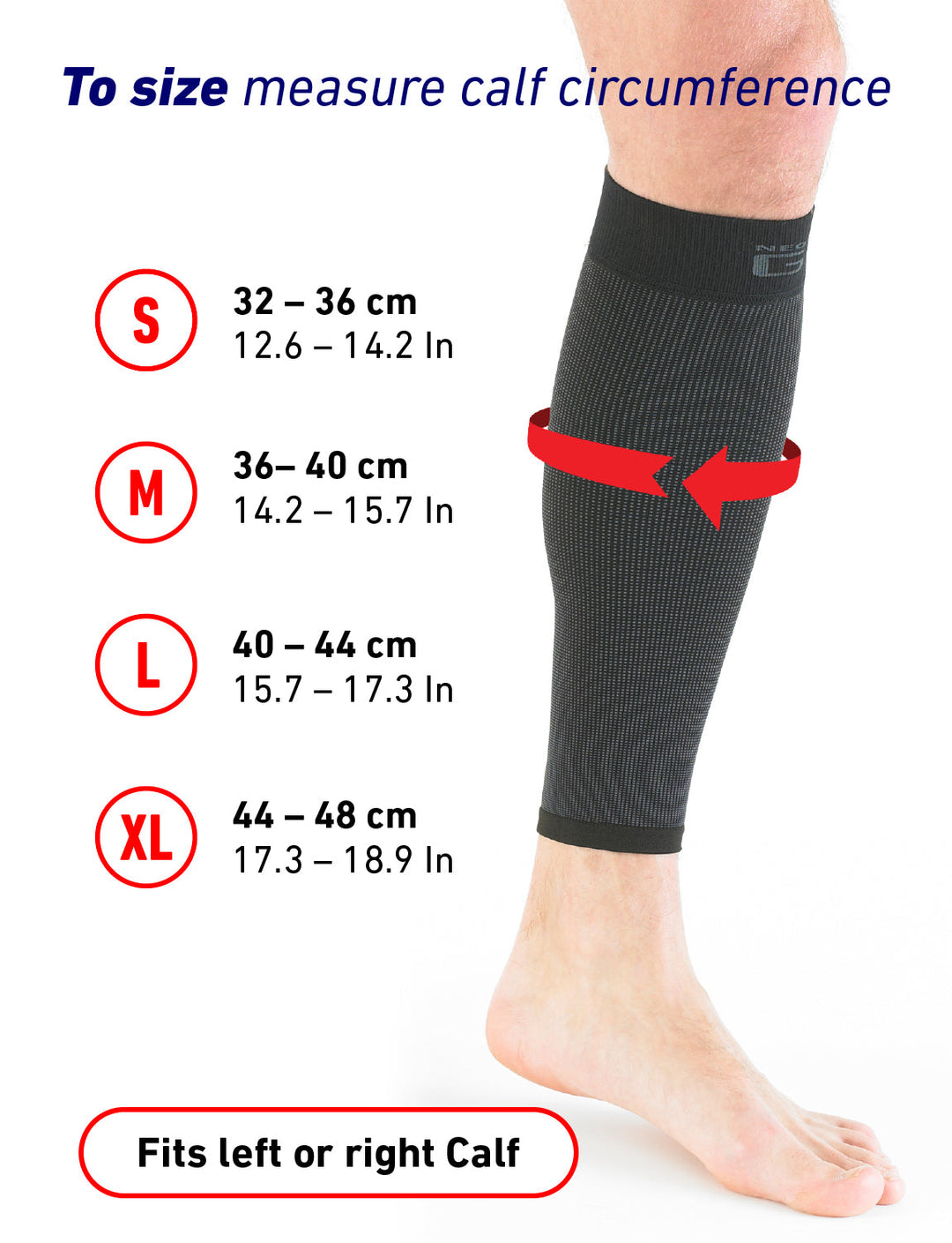 Calf Support Sleeve | Shin Support | Neo G USA