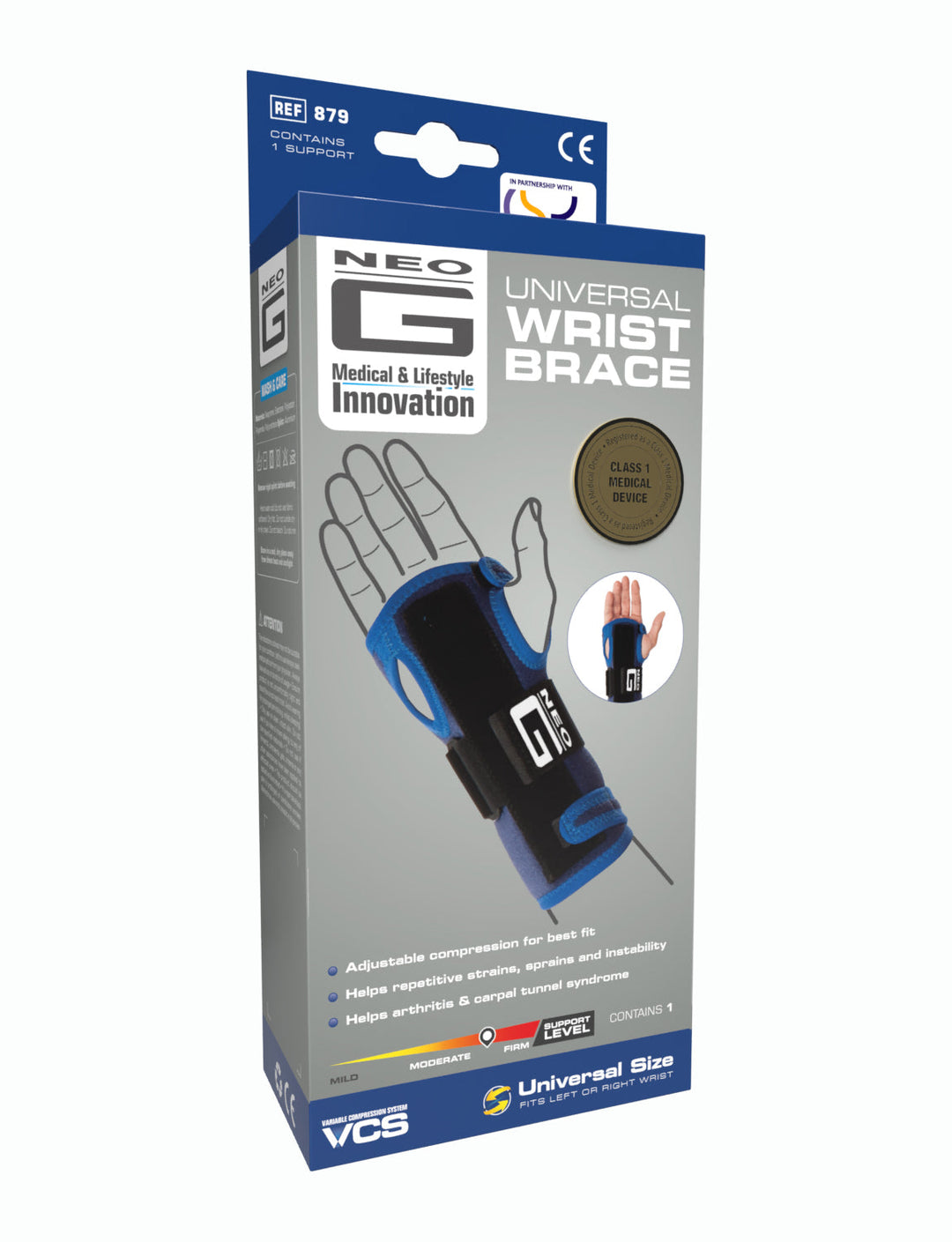 Wrist Support Brace | Universal Wrist Brace | Neo G USA