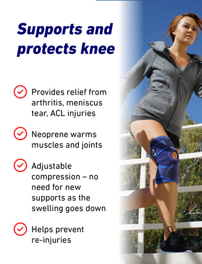 Open Knee Support