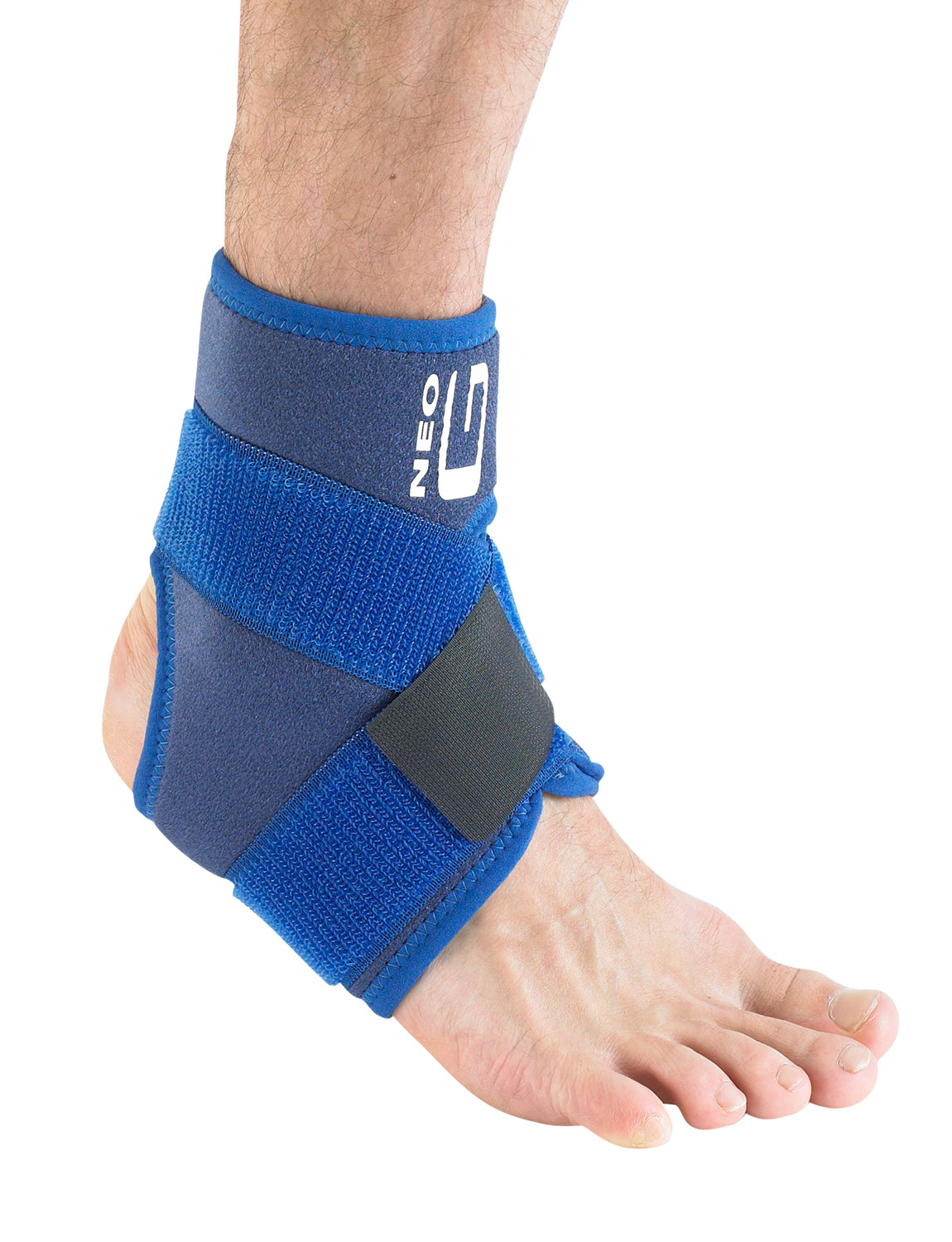Foot wearing Neo G Ankle Support with Figure of 8 Strap