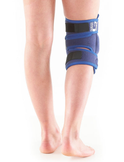 Child wearing Neo G Kids Hinged Knee Support, facing back