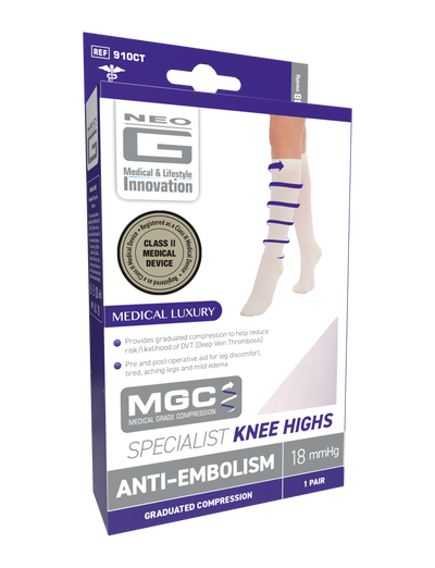Anti-Embolism Knee Highs (Closed Toe)