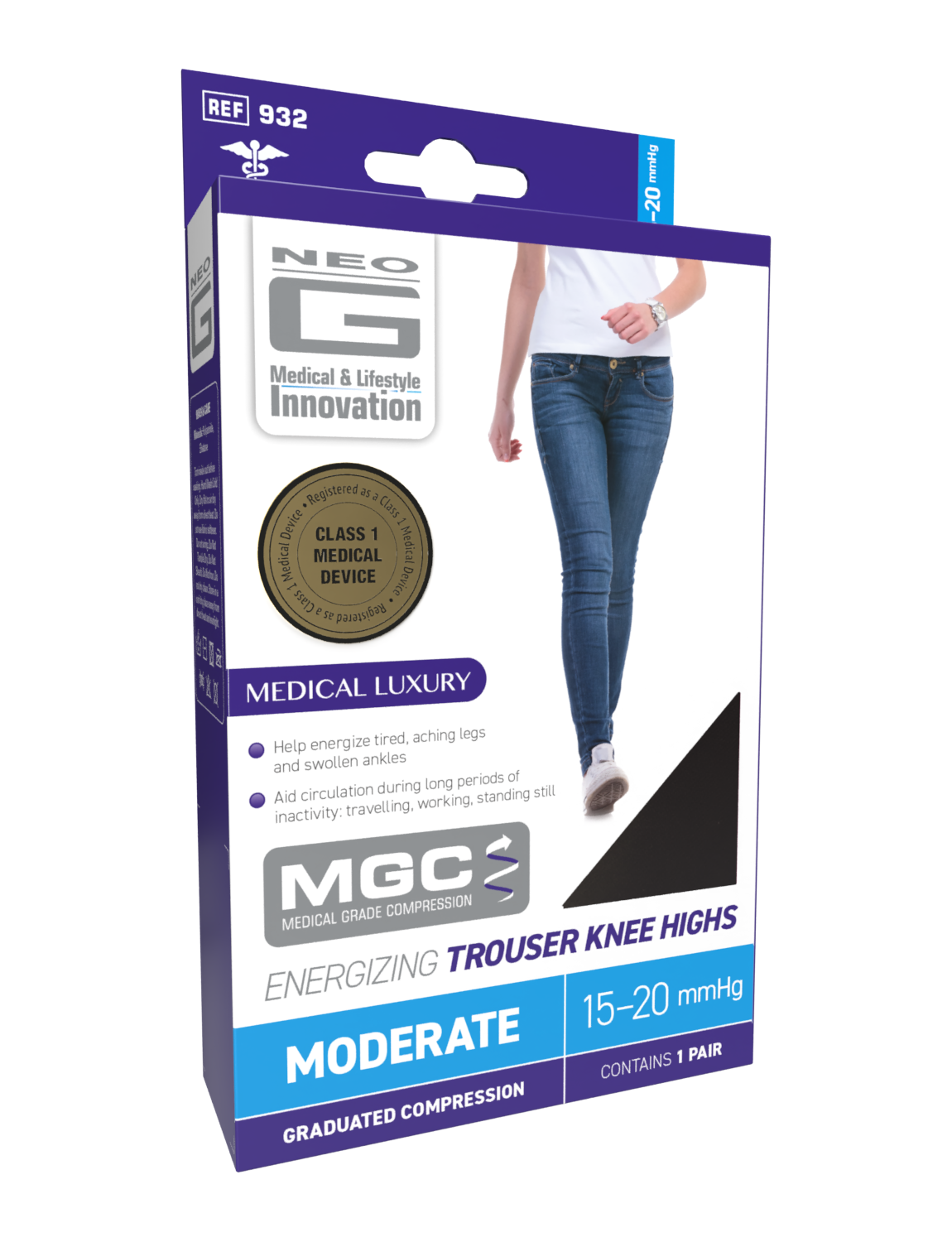 Energizing Trouser Knee Highs