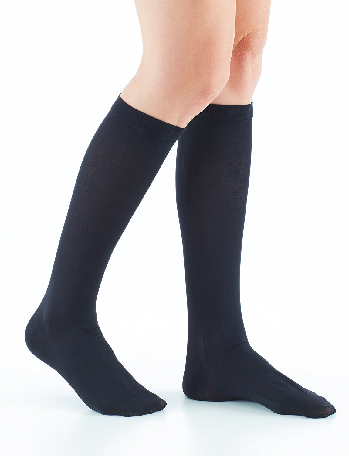 Go Travel Flight Compression Socks - Nude, Small - TravelSmarts