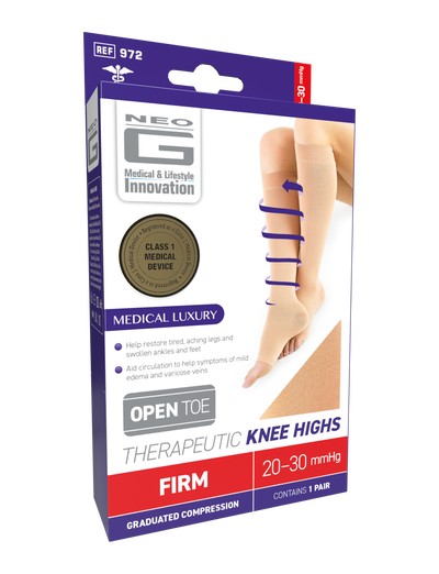 Therapeutic Knee Highs (Open Toe)