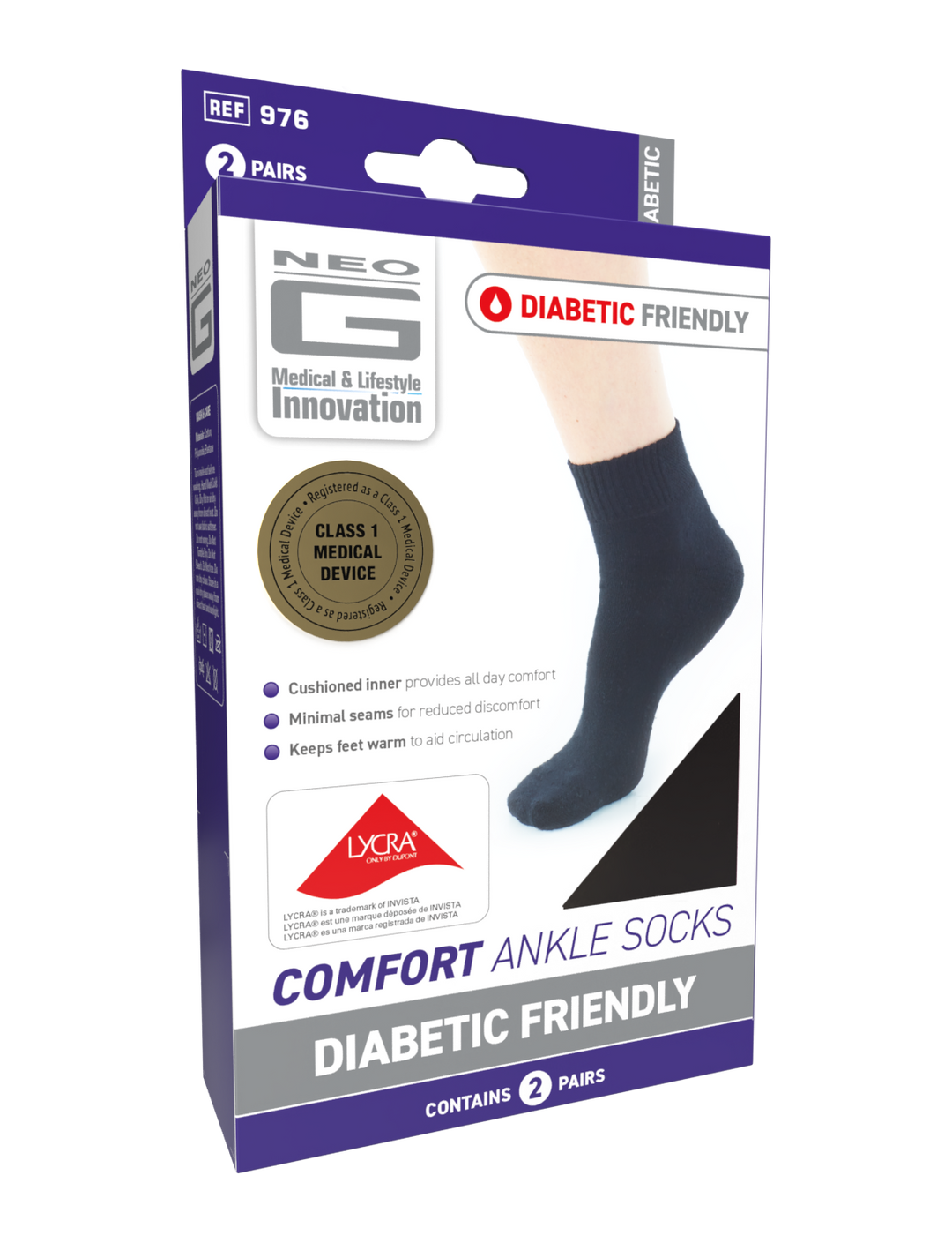 Diabetic Socks Comfort Socks Neo G USA1