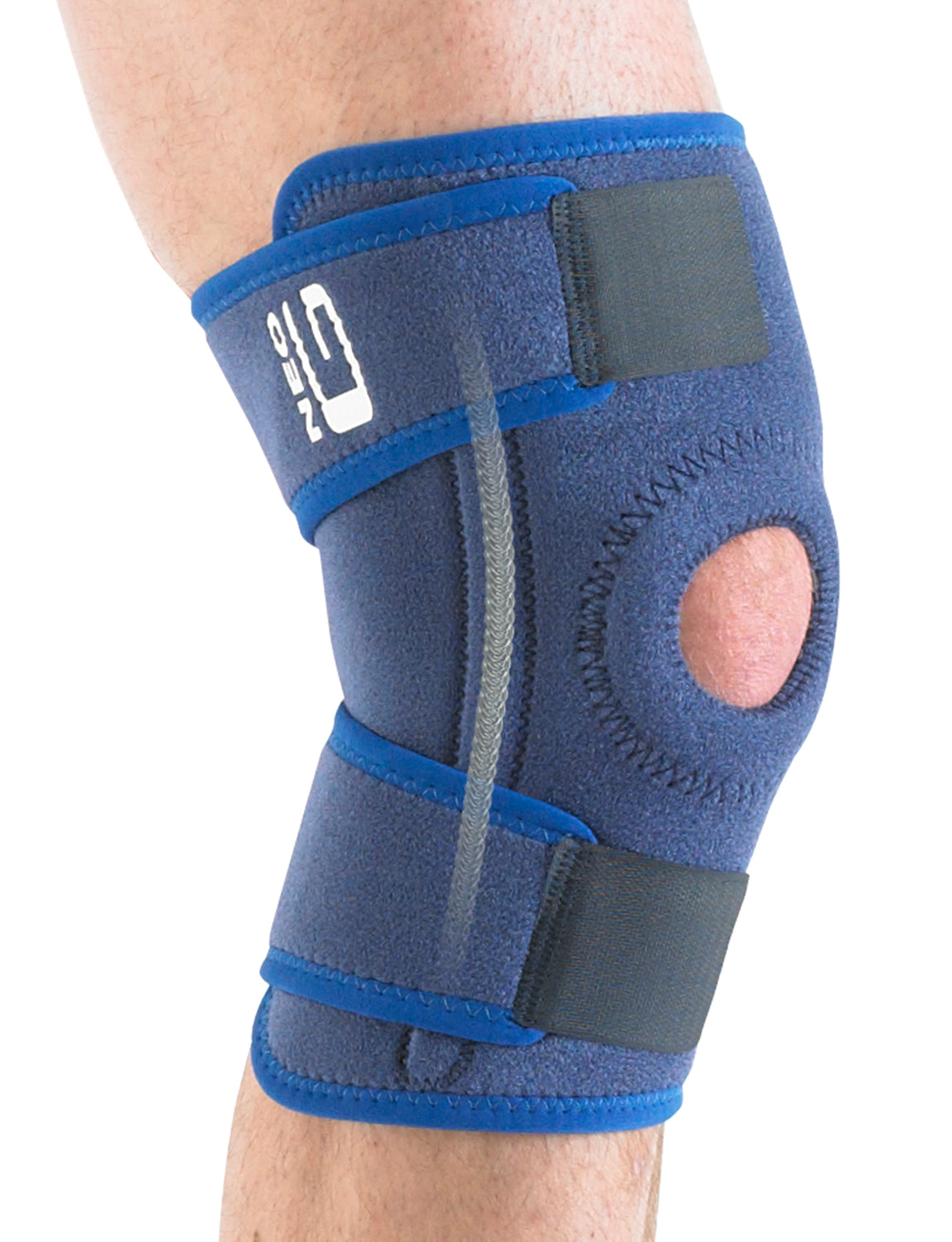 LPM Knee Guard 758 Open Patella Adjustable Velcro Knee Support Thick  Neoprene Knee Brace For Knee Pain Relief