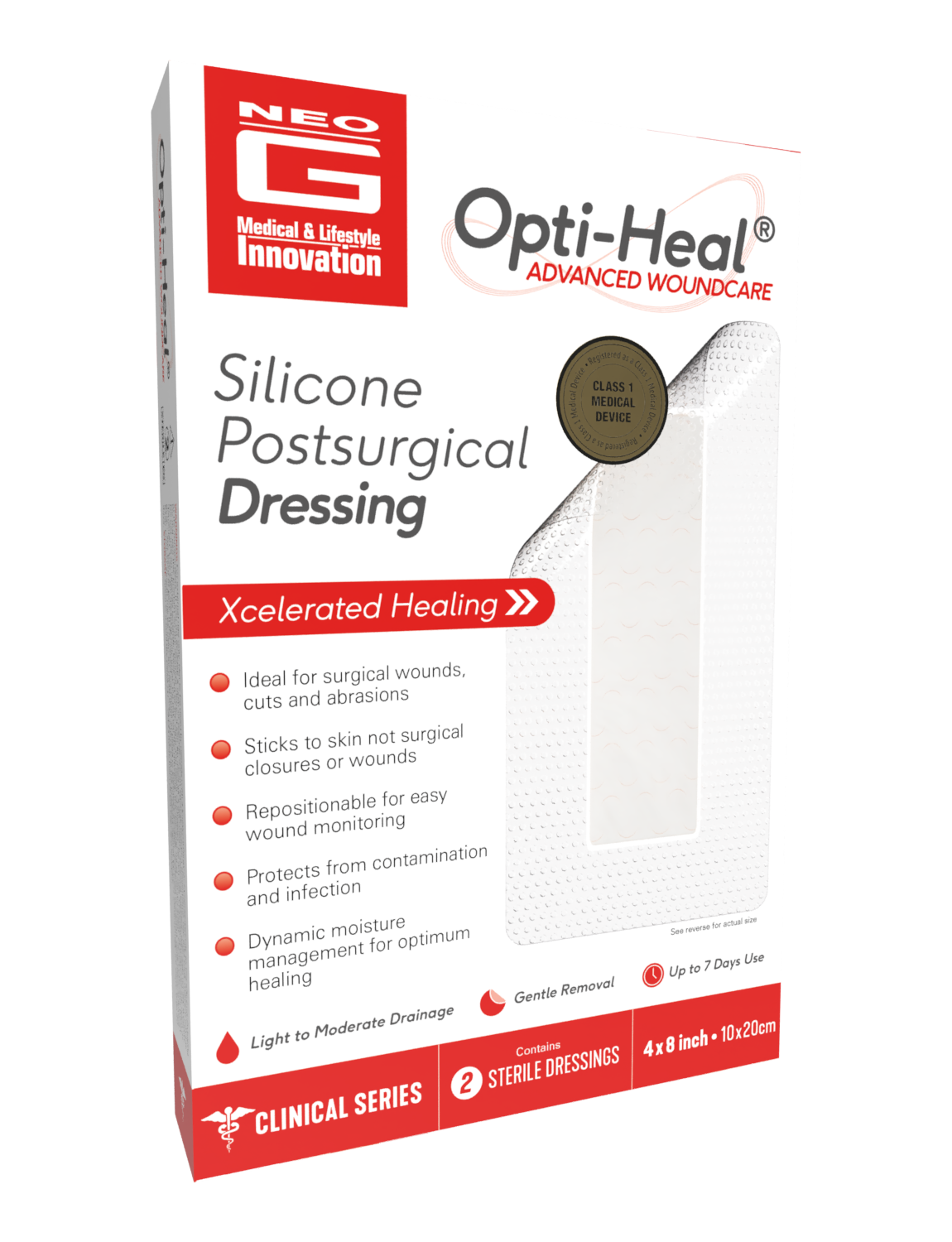 Silicone Postsurgical Dressing