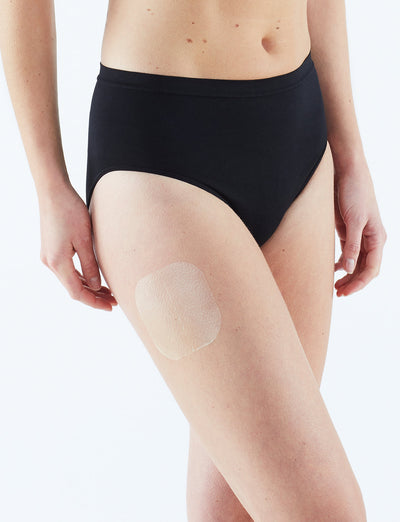 Neo G Ultra Thin Hydrocolloid on leg